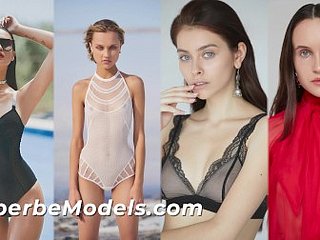 Superbe Modeller - Mükemmel Modeller Derleme Bölüm 1! Yoğun kızlar seksi gövdelerinin iç çamaşırı ve çıplak olduğunu gösteriyor