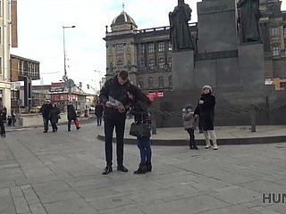 Pelacur Czech Fucked oleh orang asing