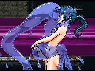 Nayla's Citadel [PornPlay Hentai Game] Ep.1 Succubus futanari cum tweemaal on touching Zombie Girls