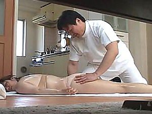 Cock-Hungry Asian MILF Gets Massaged added to Spasmodically Fucked Hard