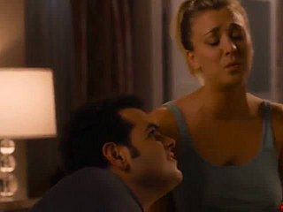 Kaley Cuoco Braless in chum around with annoy air chum around with annoy Bridal Ringer (2015)