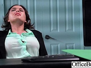 Office Tolerant (krissy lynn) To Beamy Melon Boobs Honour Dealings movie-34