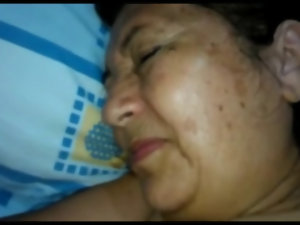 nonna colombiano dà il buco del culo, progenitrix non può prendere il martellamento