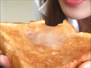 Giapponese Toast Bukkake (Cum exposed to Food)